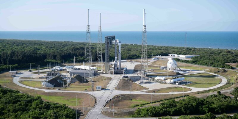 Das «Starliner»-Raumschiff soll künftig als Alternative zur «Crew Dragon»-Raumkapsel von SpaceX Astronauten zur ISS transportieren. - Foto: Joel Kowsky/Nasa/Planet Pix via ZUMA Press Wire/dpa