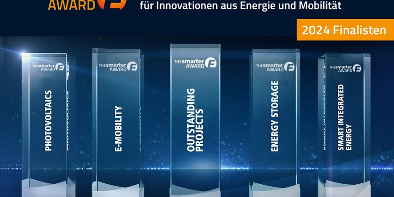 The smarter E AWARD 2024: Finalisten zeigen wegweisende Lösungen für eine erneuerbare Energieversorgung 24/7 - Foto: presseportal.de