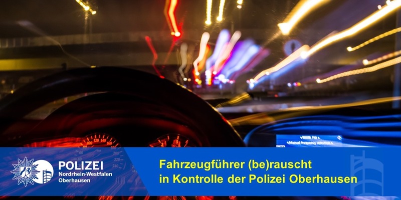POL-OB: Fahrzeugführer (be)rauscht in Kontrolle der Polizei Oberhausen - Foto: presseportal.de