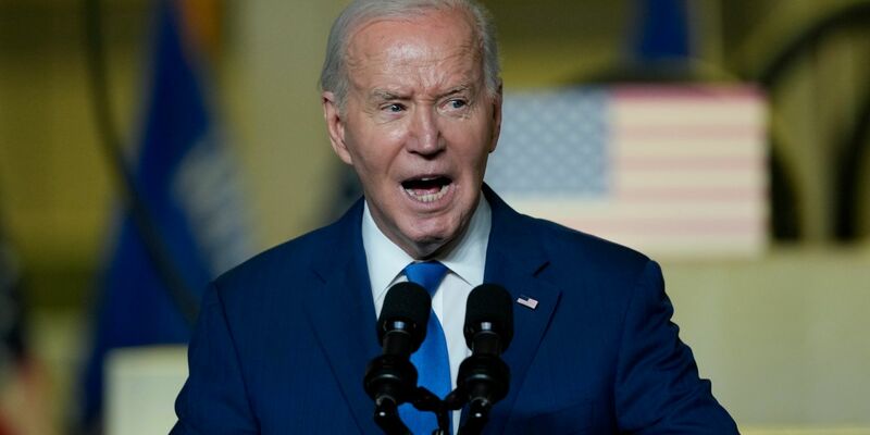 In Rafahs Bevölkerungszentren vorzudringen, sei «einfach falsch», so Joe Biden. - Foto: Morry Gash/AP/dpa