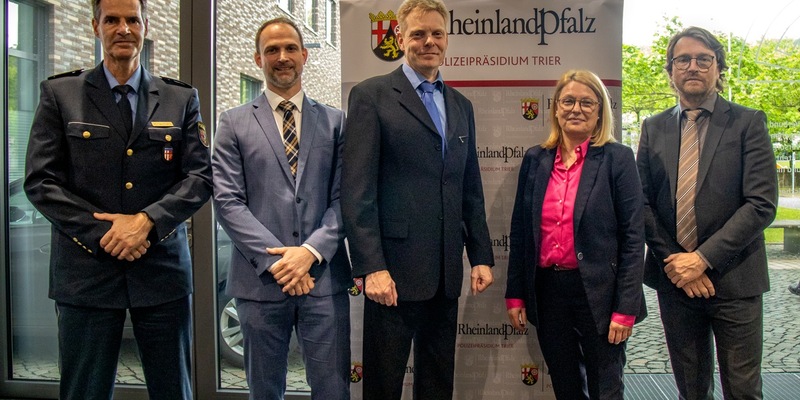 POL-PPTR: Neue Führungskräfte bei der Kriminaldirektion Trier - Foto: presseportal.de