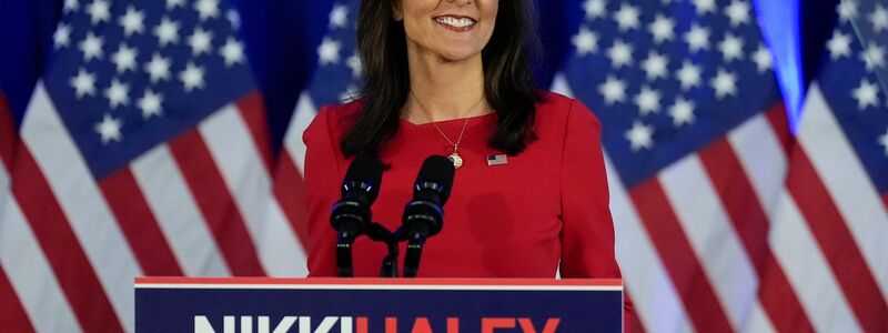 Stellte sich nach ihrem Ausstieg aus dem Rennen um die Präsidentschaftskandidatur nicht hinter Trump: Nikki Haley. - Foto: Chris Carlson/AP/dpa