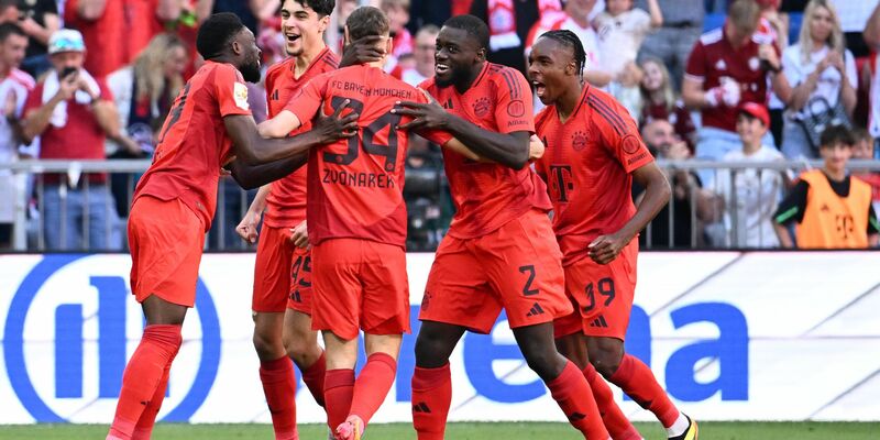 Im letzten Heimspiel der Saison feierte Bayern München einen Sieg gegen harmlose Wolfsburger. - Foto: Lukas Barth/dpa