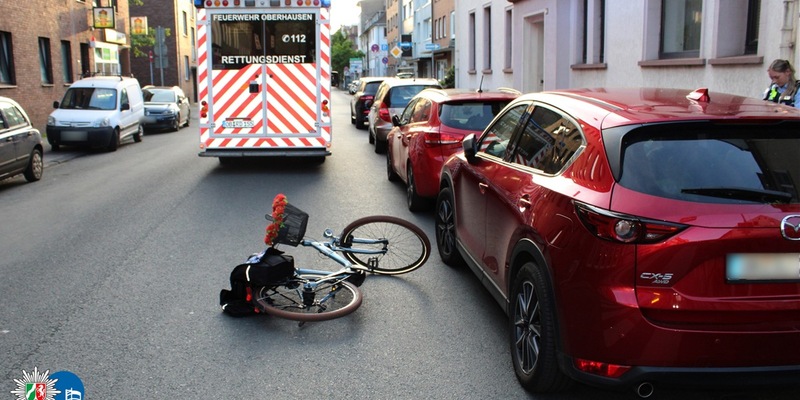 POL-OB: Dooring-Unfall: 58-Jährige nach Kollision mit Pkw-Tür verletzt - Foto: presseportal.de
