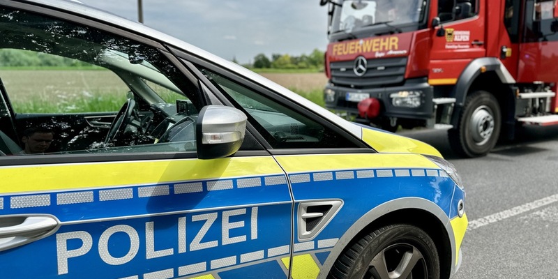 FW Alpen: Verkehrsunfall mit einer verletzten Person - Foto: presseportal.de