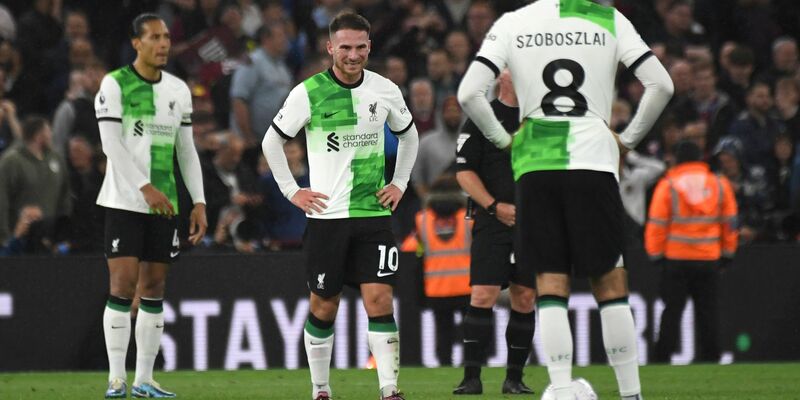 Liverpool verspielte gegen Aston Villa eine 3:1-Führung. - Foto: Rui Vieira/AP