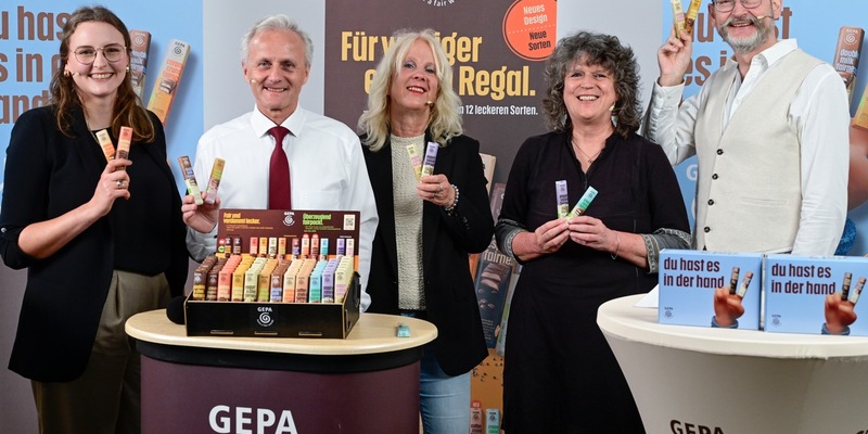 Fairer, klimagerechter, nachhaltiger - für weniger egal im Regal / Verbraucher*innen kauften 2023 für 103 Millionen Euro GEPA-Produkte / Investition in Nachhaltigkeit auch in unsicheren Zeiten - Foto: presseportal.de