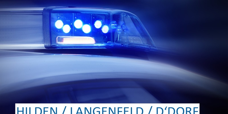 POL-ME: Fahndungserfolg nach Sexualdelikt - Tatverdächtiger in Untersuchungshaft - Ermittlungskommission prüft weitere Tatzusammenhänge - Düsseldorf / Hilden / Langenfeld - 2405046 - Foto: presseportal.de