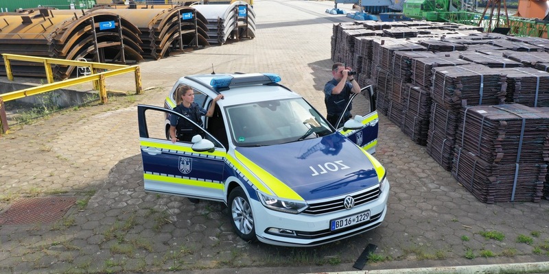 HZA-HH: Zoll in Hamburg zieht Bilanz für 2023 // Bundeseinnahmen und Bekämpfung von Schmuggel - Foto: presseportal.de