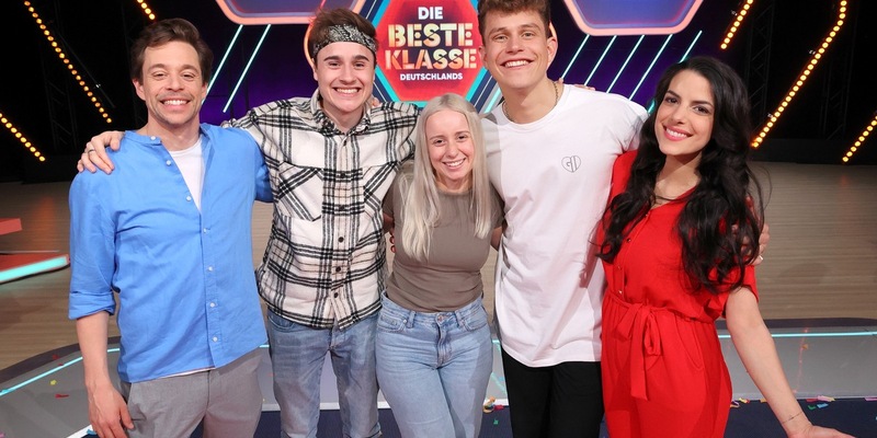 Die beste Klasse Deutschlands: Die 7B des Peutinger-Gymnasiums aus Ellwangen (Baden-Württemberg) triumphiert im Superfinale im Ersten / Abschluss der Frühjahrsstaffel mit spannender Aufholjagd - Foto: presseportal.de