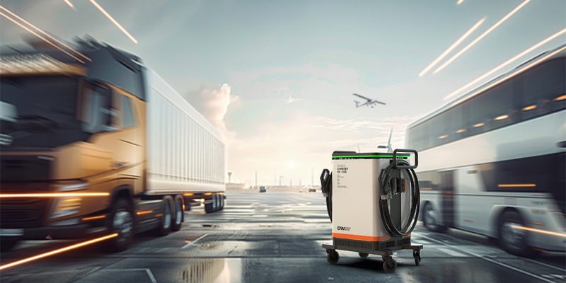 Designwerk stellt neues, mobiles Schnellladegerät MDC 88-920 auf der diesjährigen Power2Drive in München vor - Foto: presseportal.de