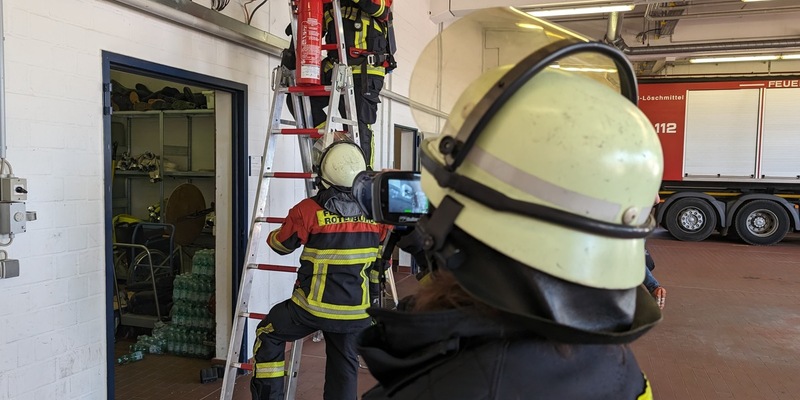 FW-ROW: Feuer im Feuerwehrhaus Rotenburg - Foto: presseportal.de