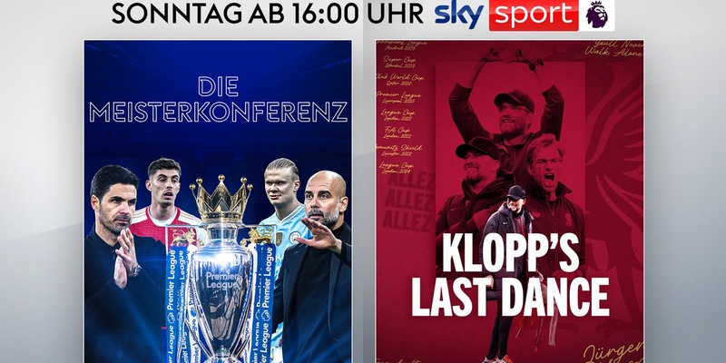 Jürgen Klopps letztes Spiel als Liverpool-Trainer sowie die Meisterkonferenz mit ManCity und Arsenal: das große Finale in der Premier League am Sonntag live und exklusiv bei Sky Sport - Foto: presseportal.de