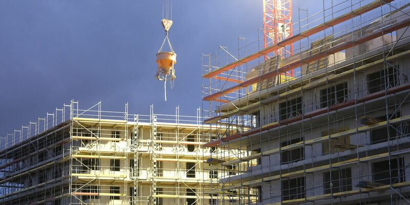 Die Bundesregierung hatte als Zielmarke 400.000 neue Wohnungen pro Jahr ausgegeben. - Foto: Sebastian Willnow/dpa