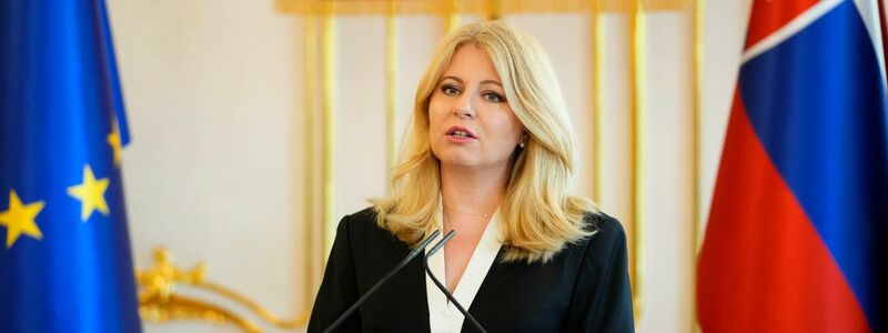 Die noch bis 15. Juni amtierende Präsidentin Zuzana Caputova ruft zur Mäßigung auf. - Foto: Petr David Josek/AP/dpa