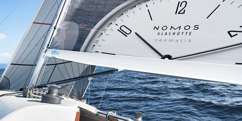 NOMOS zeigt Flagge / Meister des Timings zu Wasser und zu Land: Die Uhrenmanufaktur NOMOS Glashütte ist erneut Sponsorin der Internationalen Bodenseewoche in Konstanz und stiftet auch den Hauptgewinn - Foto: presseportal.de