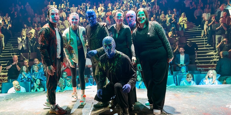Die große blaue Partynacht - BLUE MAN GROUP Berlin feiert 20. Geburtstag - Foto: Blue Man Group/Sascha Radke. / Weiterer Text über ots und www.presseportal.de/nr/31524 / Die Verwendung dieses Bildes für redaktionelle Zwecke ist unter Beachtung aller mitgeteilten Nutzungsbedingungen zulässig und dann auch honorarfrei. Veröffentlichung 