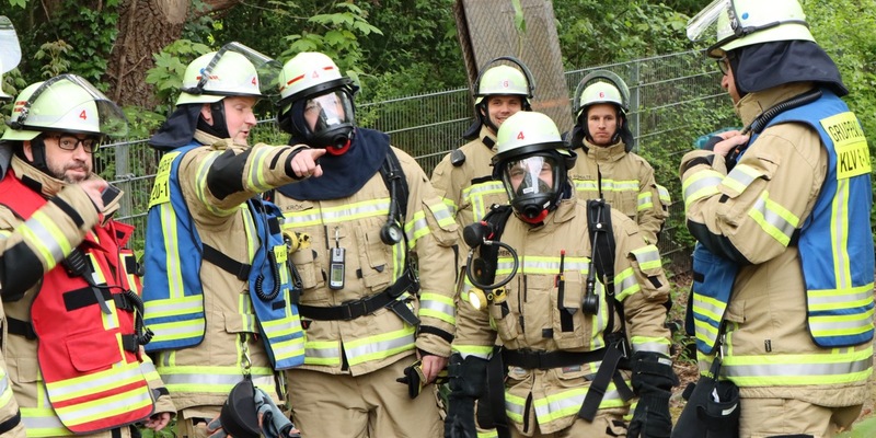 FW-KLE: Löschzug West übt im Klever Tiergarten - Foto: presseportal.de