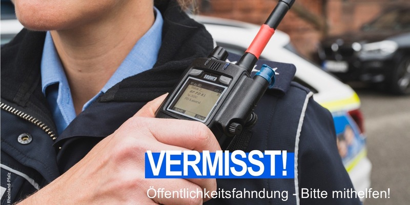 POL-PPWP: Öffentlichkeitsfahndung nach vermisster Seniorin - Foto: presseportal.de