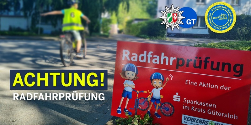 POL-GT: Fahrradprüfung an der Rudolf-Bracht-Grundschule - Foto: presseportal.de