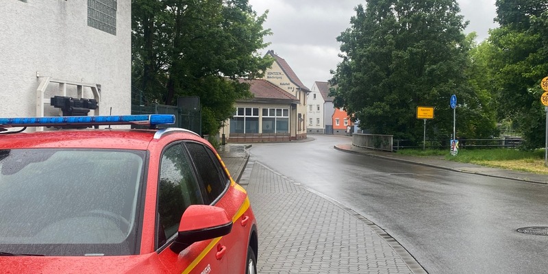 FW Frankenthal: Regenmassen verschonen Frankenthal weitgehend - Foto: presseportal.de