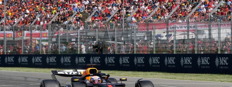 Red-Bull-Pilot Max Verstappen hat auch den Großen Preis von Imola gewonnen. - Foto: Antonio Calanni/AP