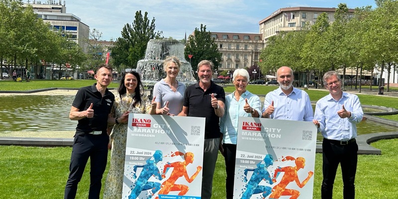 Run für die Osteopathie: Hochsprung-Olympiasiegerin am Start / 150 Jahre Osteopathie: Verband der Osteopathen Deutschland beim City Marathon Wiesbaden - Foto: presseportal.de