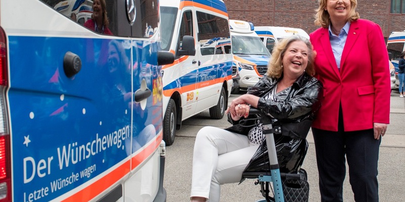 10 Jahre ASB-Wünschewagen: Ein Jahrzehnt voller erfüllter Herzenswünsche - Foto: presseportal.de