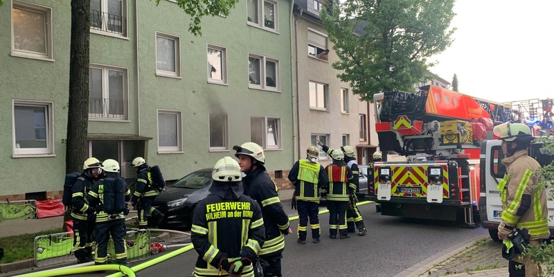 FW-MH: Küchenbrand im Mehrfamilienhaus - Foto: presseportal.de