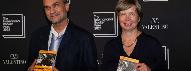 Autorin Jenny Erpenbeck und Übersetzer Michael Hofman teilen sich das Preisgeld in Höhe von 50.000 Pfund. - Foto: Alberto Pezzali/AP