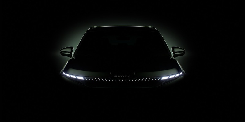 Škoda veröffentlicht die ersten Silhouetten des brandneuen batterieelektrischen Elroq - Foto: presseportal.de