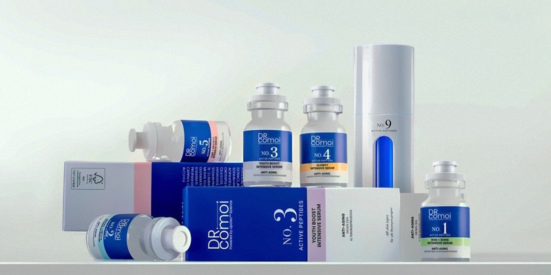 Die hochwirksame Anti-Aging Serum-Kollektion von Dr. Comoi / Personalisierte Hautpflege dank des digitalen Dr. Comoi Hauttests mit neuester KI-Technologie - Foto: presseportal.de