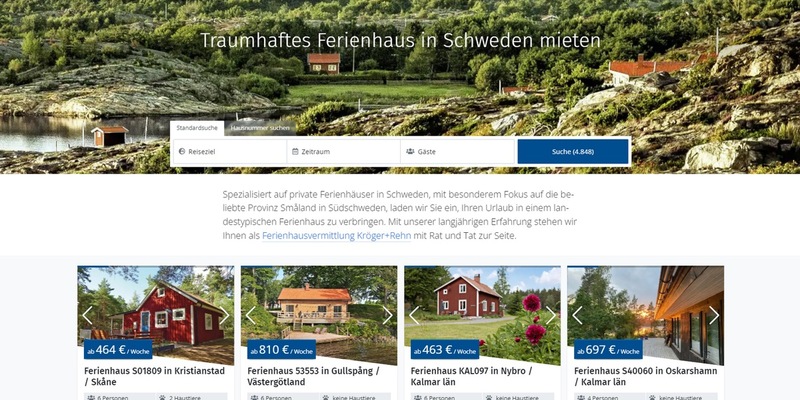 Ferienhausurlaub in Schweden heißt jetzt svensk.de - Foto: presseportal.de