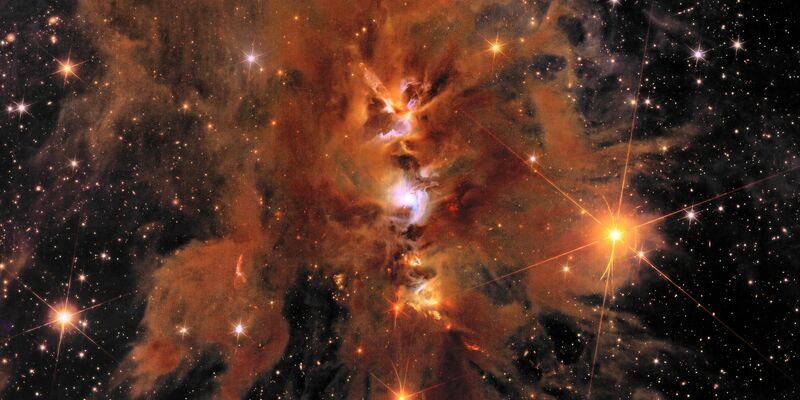 «Messier 78»: ein leuchtender, von interstellarem Staub umhüllter Sternhaufen. - Foto: ESA/Euclid/Euclid Consortium/NASA/J.-C. Cuillandre (CEA Paris-Saclay), G. Anselmi/dpa