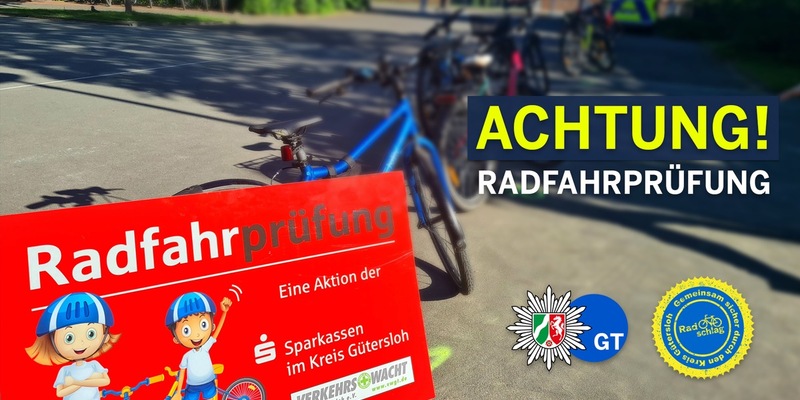 POL-GT: Radfahrprüfung an der Bernsteinschule - Foto: presseportal.de