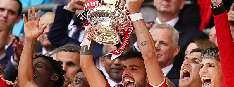 Manchester United gewann zum ersten Mal seit 2016 den FA-Cup. - Foto: John Walton/PA Wire/dpa