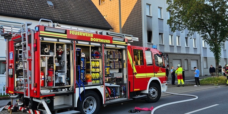 FW-DO: Feuer im Dortmunder Westen - Zimmerbrand in Marten - Foto: presseportal.de
