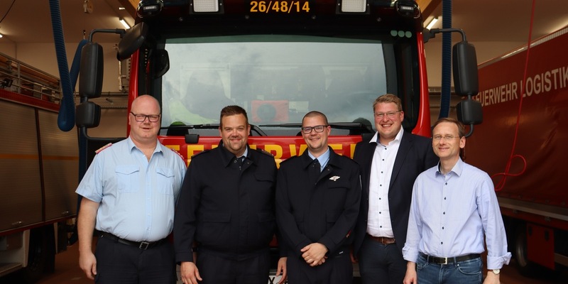 FFW Schiffdorf: Neues Ortsbrandmeisterduo für Schiffdorfer Ortsfeuerwehr - Foto: presseportal.de