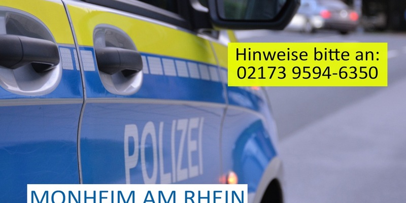 POL-ME: 17-Jähriger von mehreren Personen beraubt - Polizei bittet um Hinweise - Monheim am Rhein - 2405079 - Foto: presseportal.de