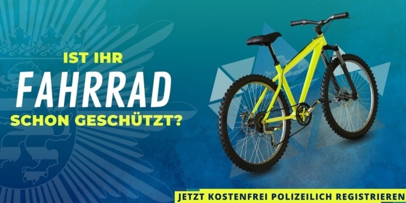 POL-DA: Lindenfels: Polizei lädt Interessierte zur Fahrradregistrierung ein - Foto: presseportal.de