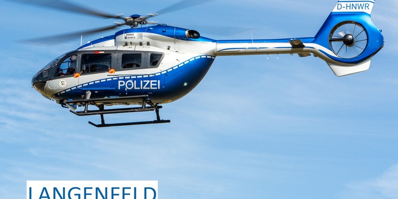 POL-ME: Polizei suchte per Hubschrauber nach vermisstem Senior - Langenfeld - 2405092 - Foto: presseportal.de