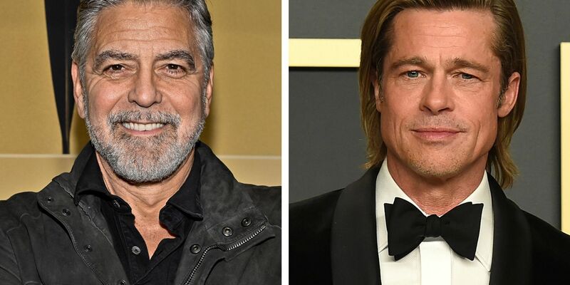 Clooney und Pitt sind in einem Trailer zum Film «Wolfs» von AppleTV+ erstmals seit 16 Jahren wieder gemeinsam vor der Kamera zu sehen. - Foto: Evan Agostini/Jordan Strauss/AP/dpa