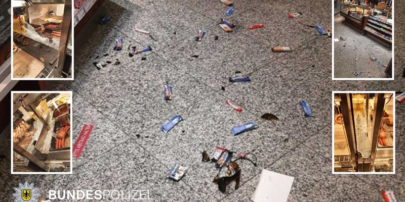Bundespolizeidirektion München: Randale / Gefährlicher Eingriff / Missbrauch von Nothilfeeinrichtungen - Foto: presseportal.de