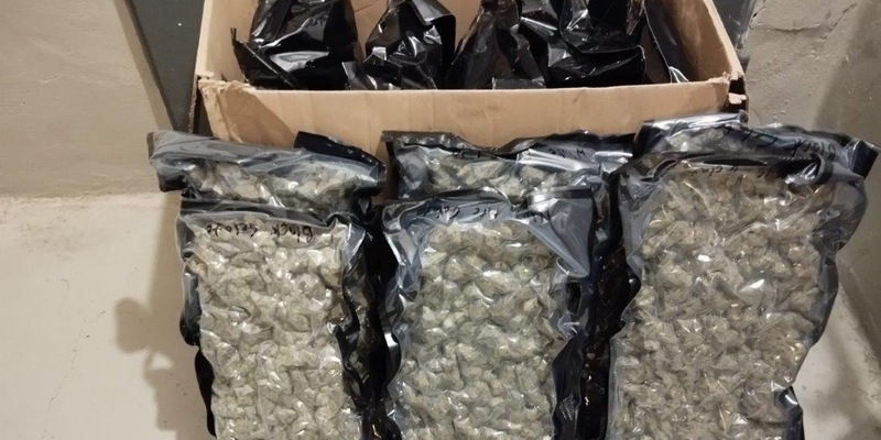 HZA-OS: Osnabrücker Zoll stellt mehr als 8000 Gramm Marihuana sicher; Straßenverkaufswert von etwa 80.000 Euro - Foto: presseportal.de