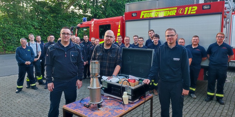 FW-KLE: Freiwillige Feuerwehr Bedburg-Hau: Fortbildung zum Explosionsschutz - Foto: presseportal.de