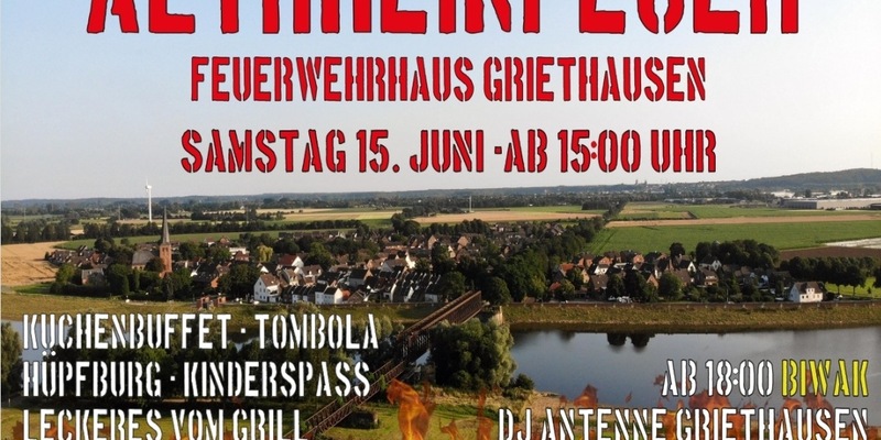 FW-KLE: Zweites Altrheinfeuer in Griethausen - Foto: presseportal.de