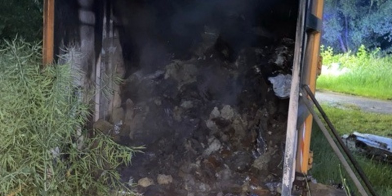 POL-HRO: Sachbeschädigung durch Feuer - Foto: presseportal.de