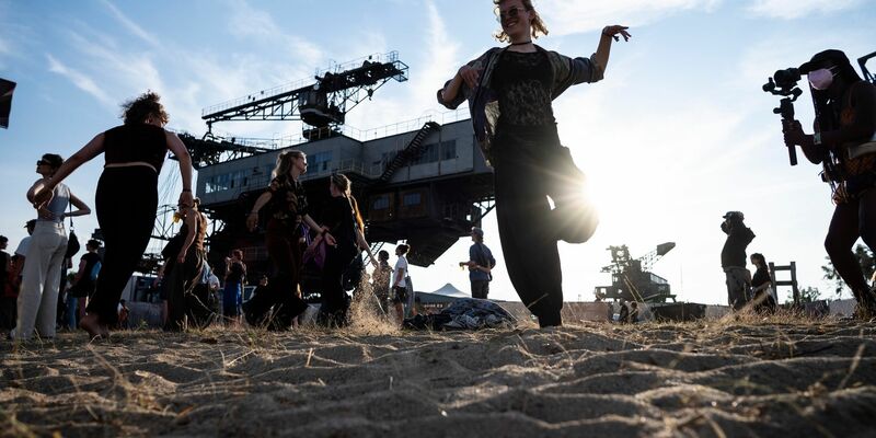 Vor der Corona-Pandemie lagen die Melt-Besucherzahlen bei etwa 25.000. - Foto: Alexander Prautzsch/dpa-Zentralbild/dpa