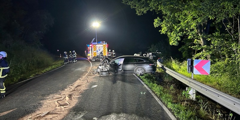 POL-PDNR: Nachtragsmeldung zu schwerem Verkehrsunfall - Foto: presseportal.de