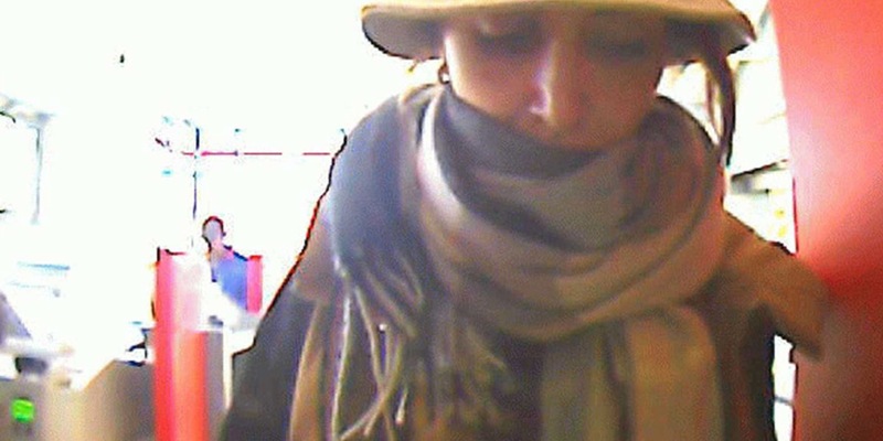 LPI-EF: Öffentlichkeitsfahndung nach Diebin - Foto: presseportal.de